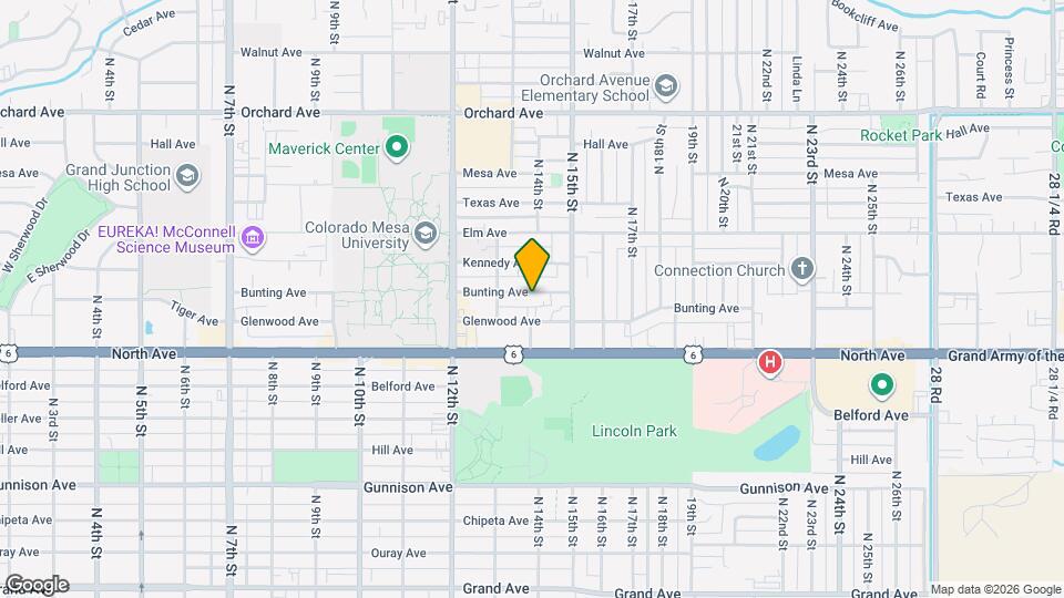1403 Bunting Ave Map and Location Details