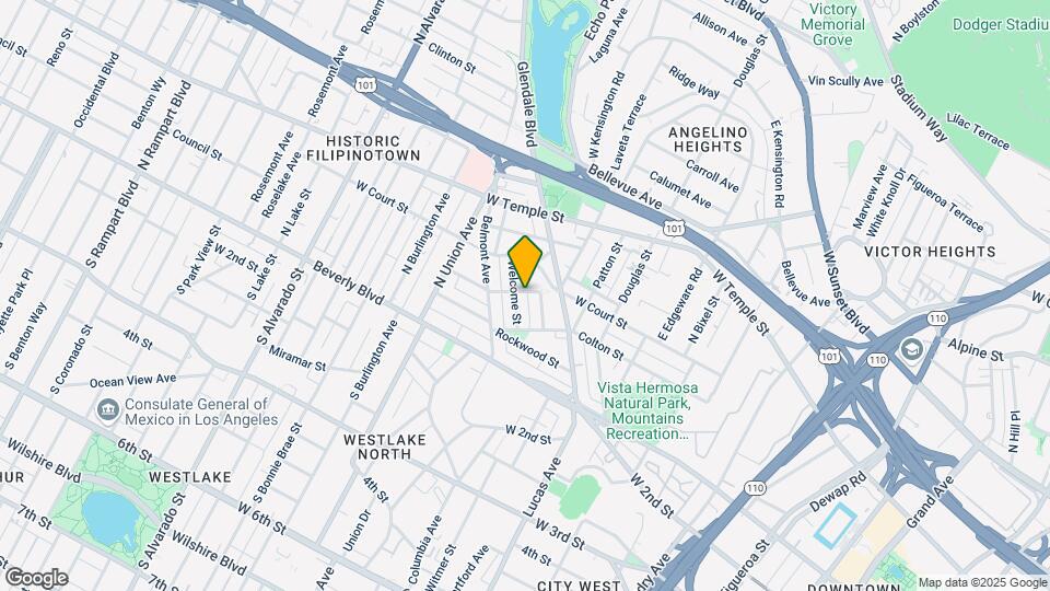 1538 Council St Mapa y Detalles de la Ubicación