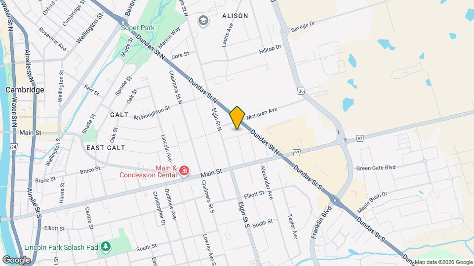 10 Monroe St Map and Location Details