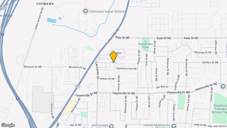 4119 Geranium Loop NE Map and Location Details