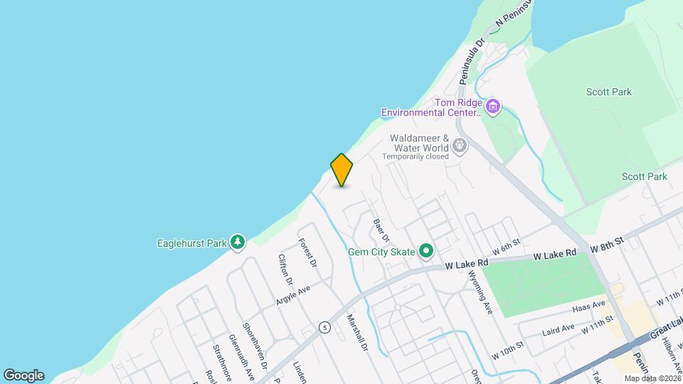 3304 Baer Beach Rd Map and Location Details