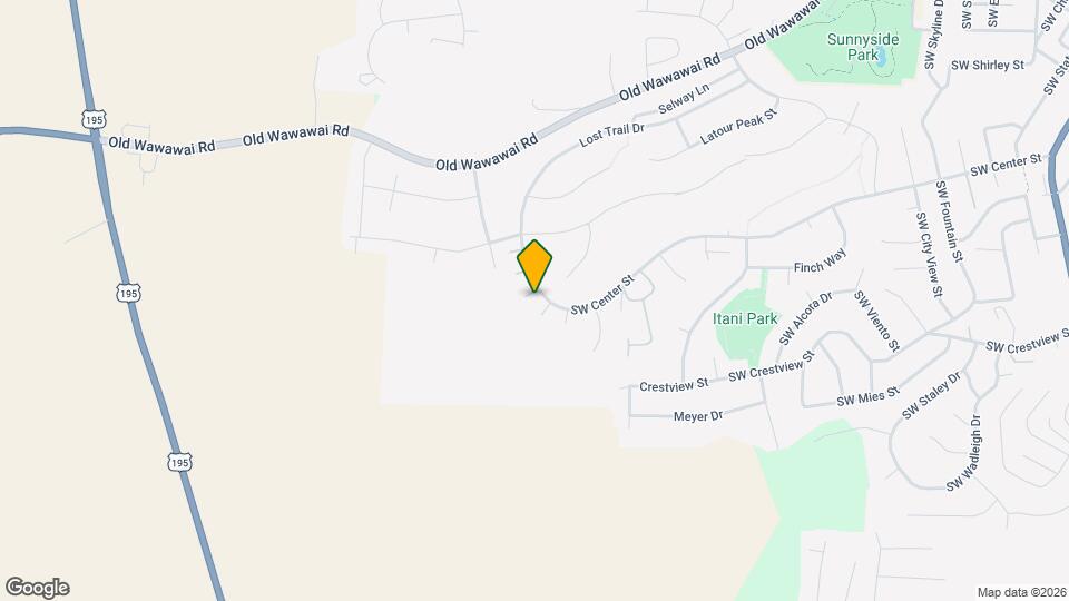 1459 SW Sagebrush Ln Map and Location Details