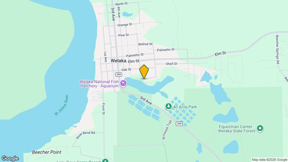 601 McClure St Map and Location Details