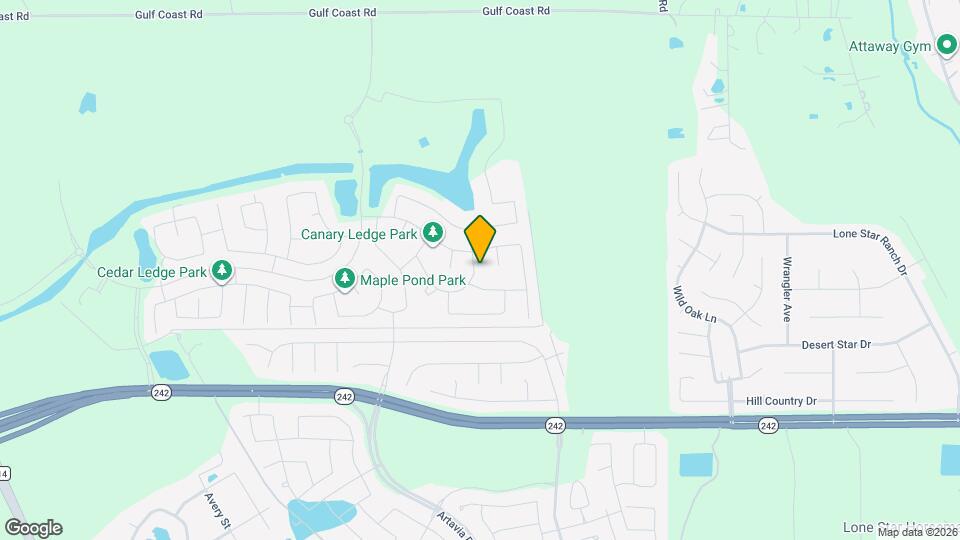 15222 Canyon Rapids Rd Mapa y Detalles de la Ubicación