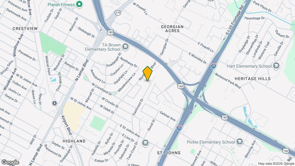 103 Prince Dr Map and Location Details