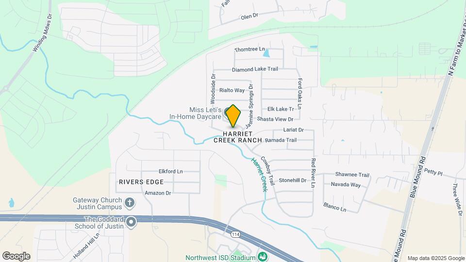 16448 Cowboy Trail Map and Location Details