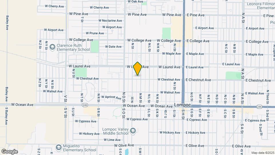 307 N M St Map and Location Details