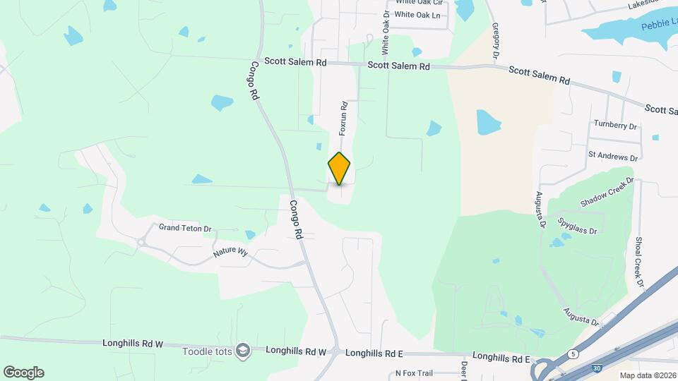 4913 Foxrun Cir Map and Location Details