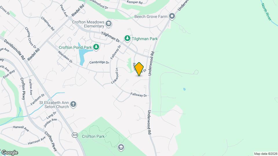 2530 Log Mill Ct Map and Location Details