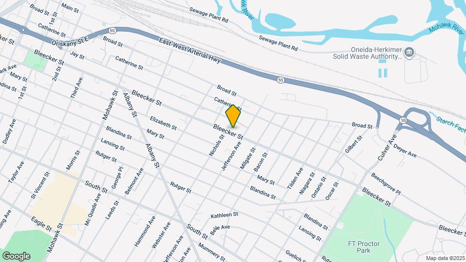 1007-1011 Bleecker St Map and Location Details