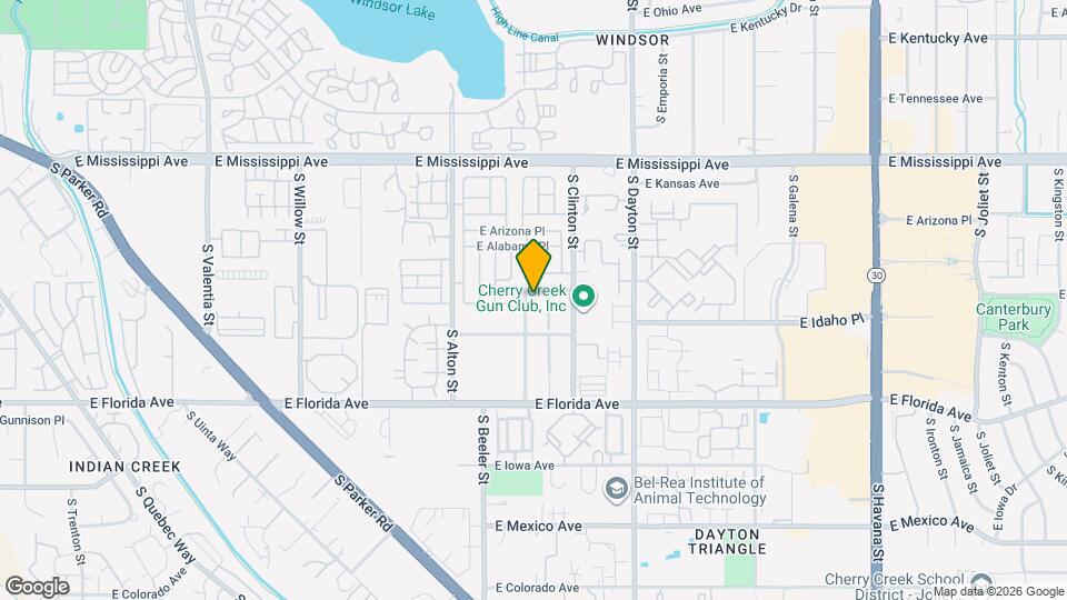 1348 S Boston Ct Map and Location Details