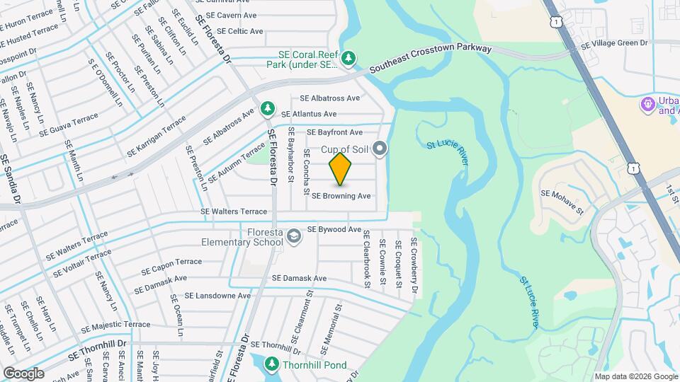 943 SE Browning Ave Mapa y Detalles de la Ubicación