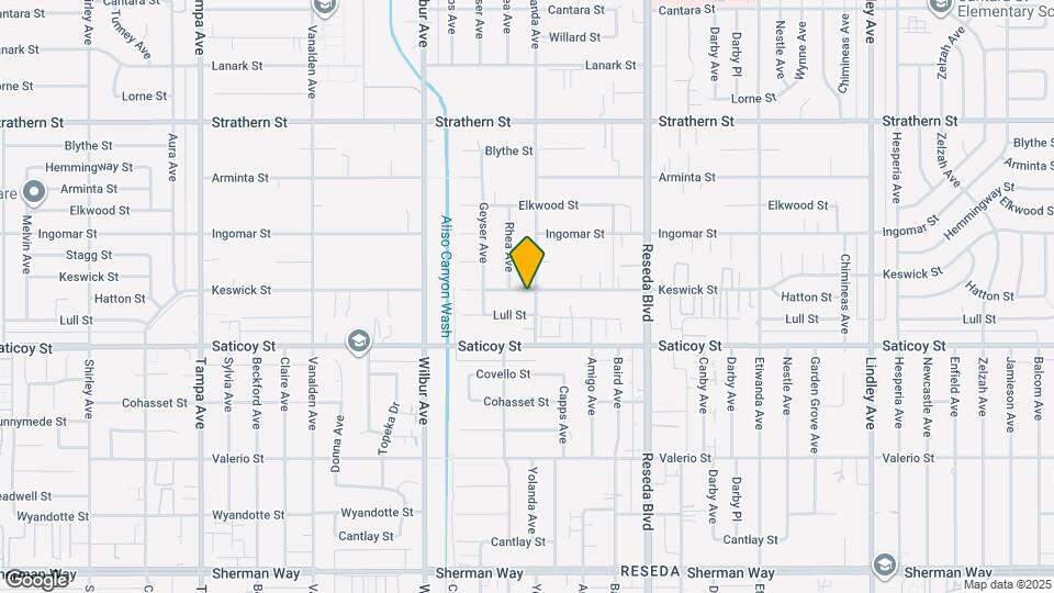 18708 Keswick St Map and Location Details