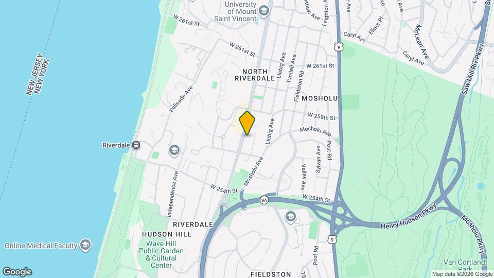 5630 Riverdale Ave Map and Location Details