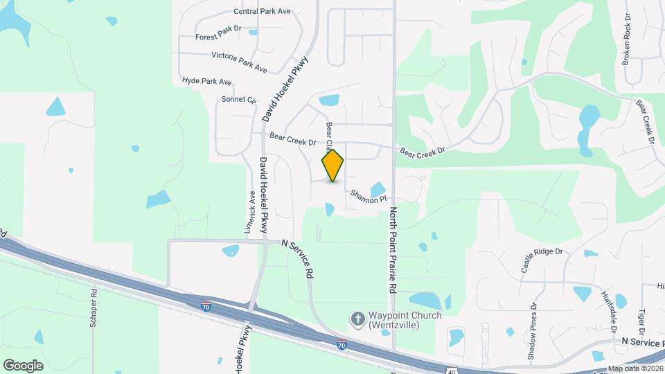 108 Bear Claw Dr Map and Location Details