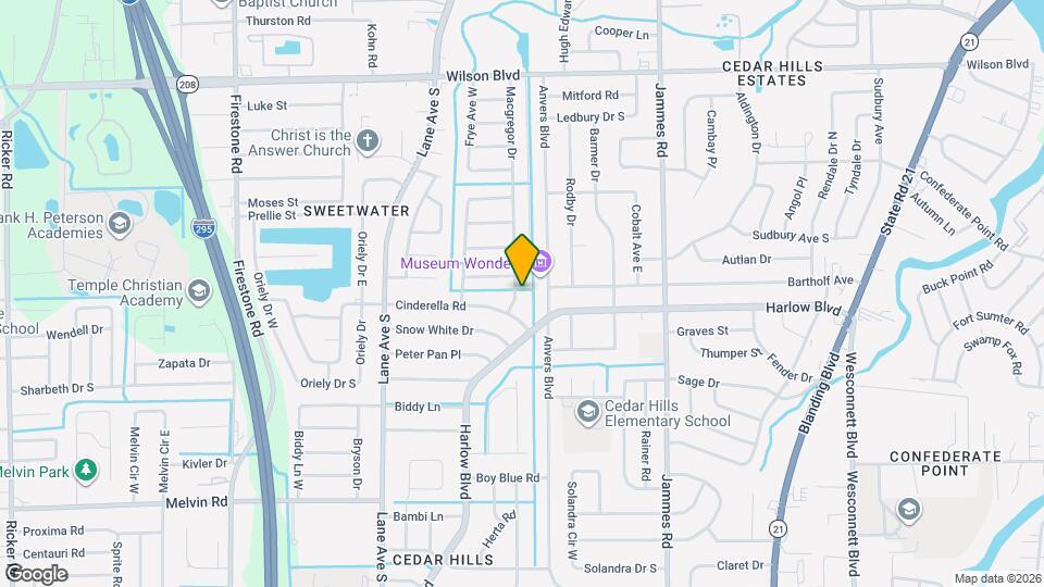 4105 Macgregor Dr Map and Location Details