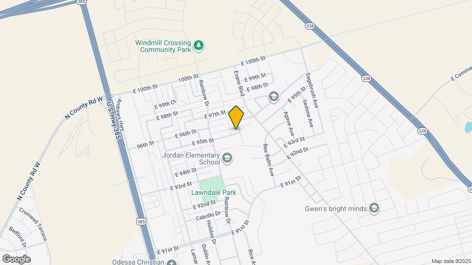 705 E 95th St Map and Location Details