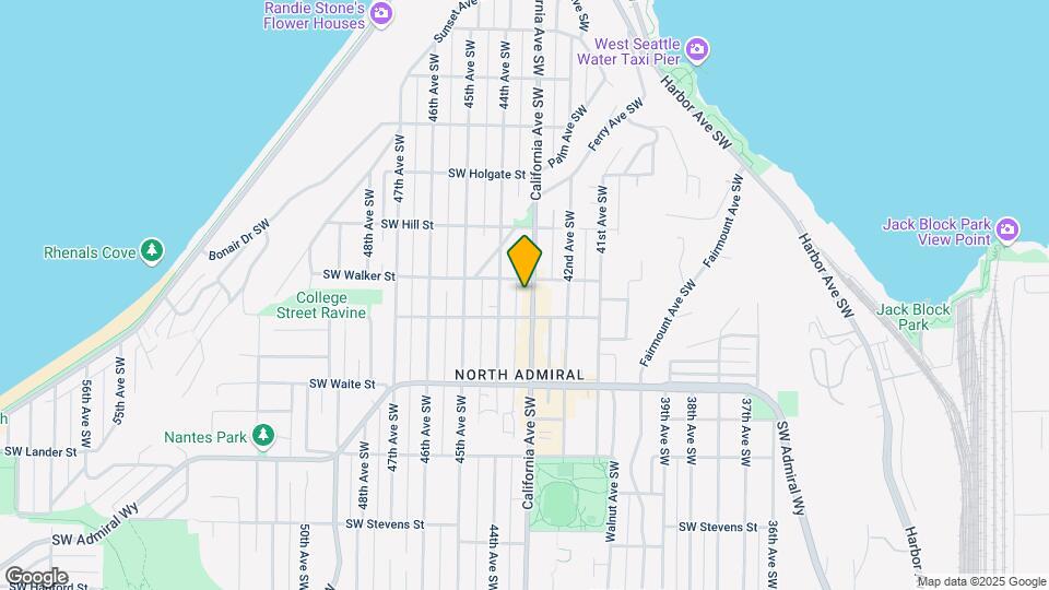 2207 California Ave SW Map and Location Details