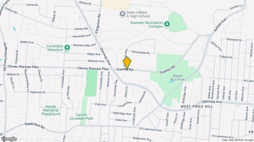 4755 Guerley Rd Map and Location Details