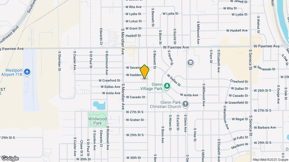 2210 W Crawford St Map and Location Details
