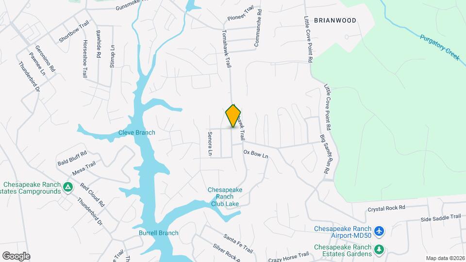 11530 Tomahawk Trail W Map and Location Details