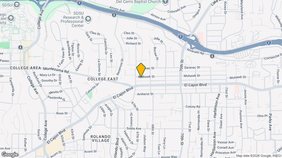 6735-6737 Mohawk St Map and Location Details