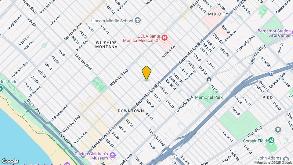 1323 11th St Map and Location Details