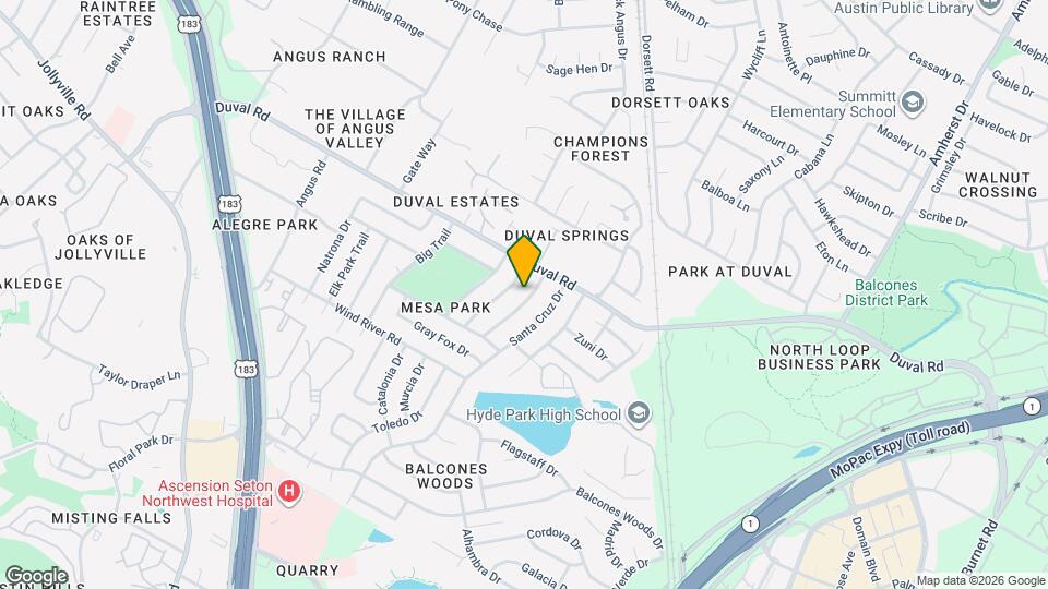 11720 Running Fox Trail Map and Location Details