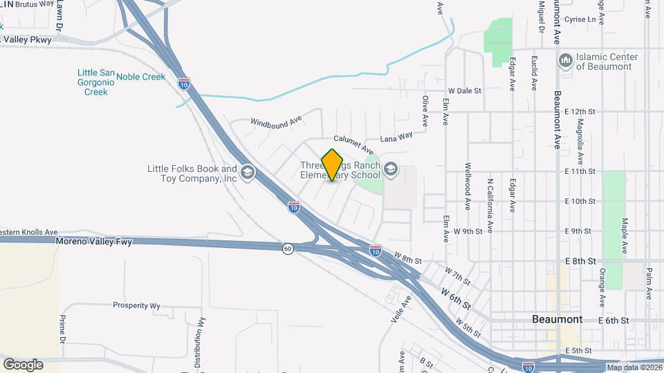 1045 Willmont Way Map and Location Details