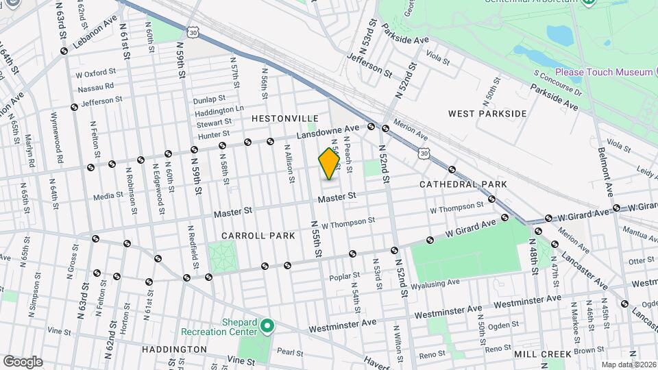 5419 Harlan St Map and Location Details