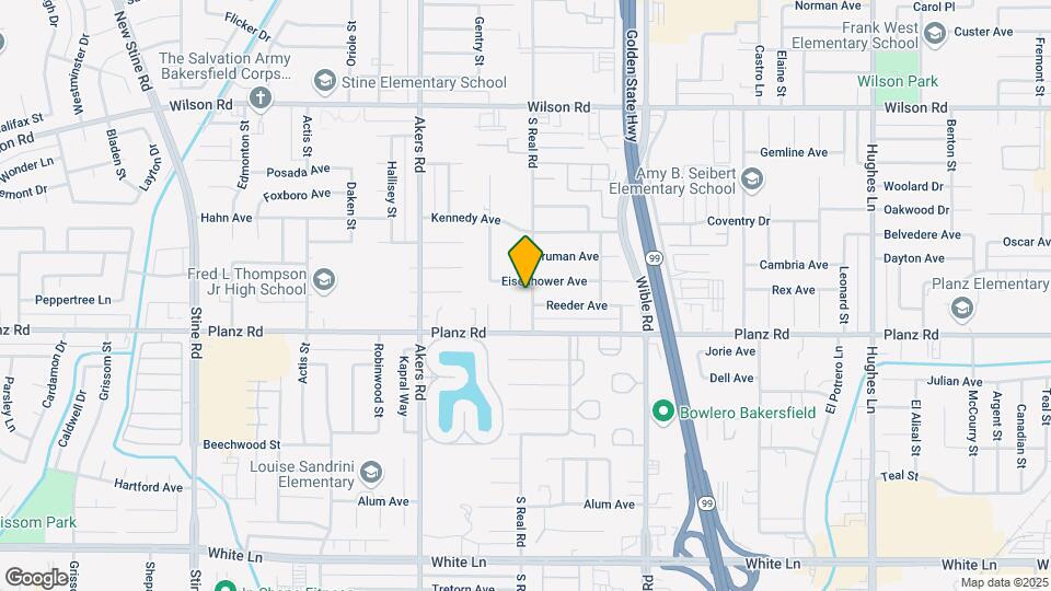 3105 S Real Rd Map and Location Details