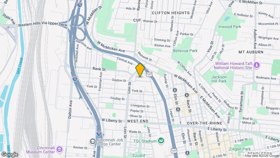 444 Dayton St Map and Location Details