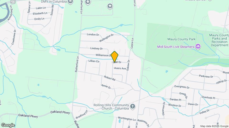 1636 Joel Dr Map and Location Details