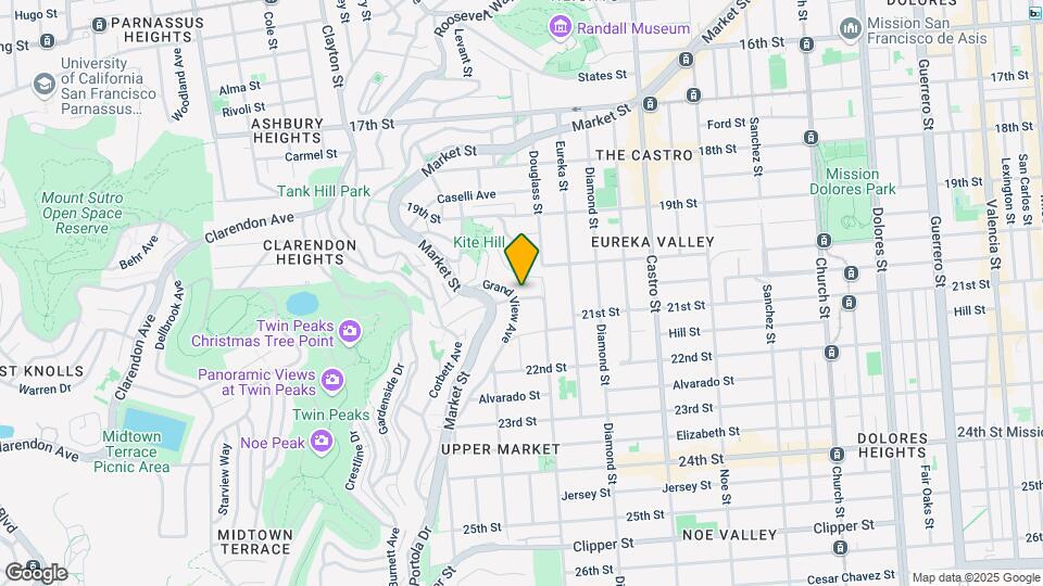 95 Grand View Ave Mapa y Detalles de la Ubicación
