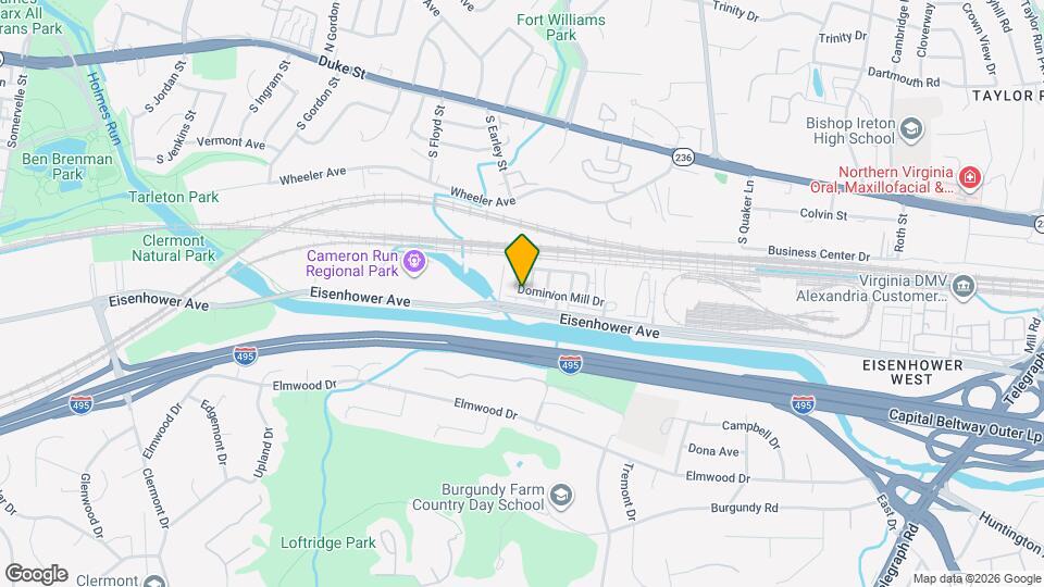 3850 Dominion Mill Dr Map and Location Details