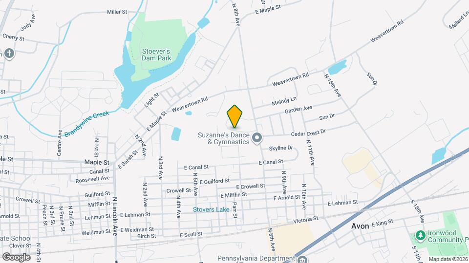 126 Robert Cir Mapa y Detalles de la Ubicación