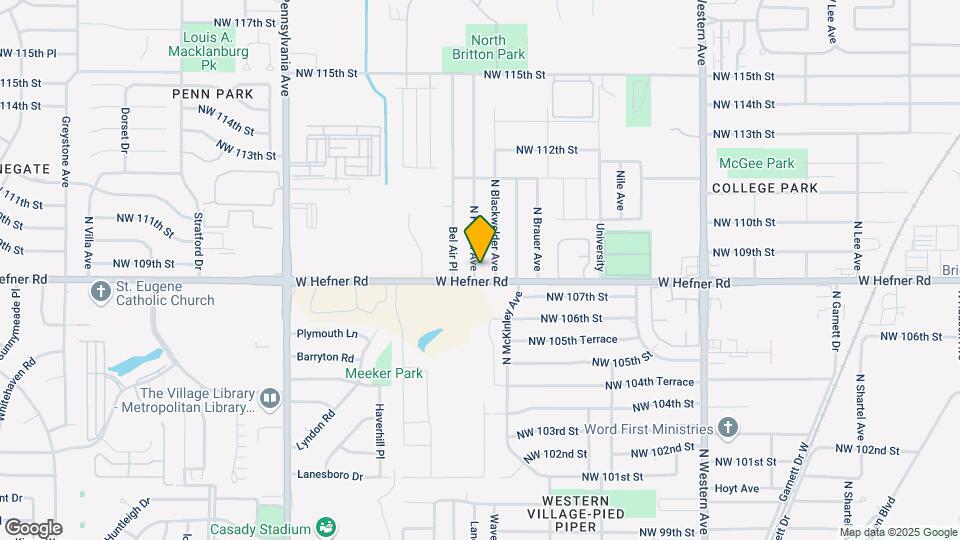 10904 N Florida Ave Map and Location Details