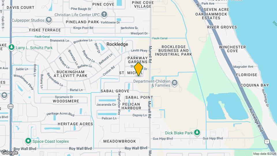 829 Honeysuckle Dr Map and Location Details