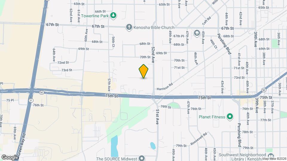 5315 73rd St Map and Location Details