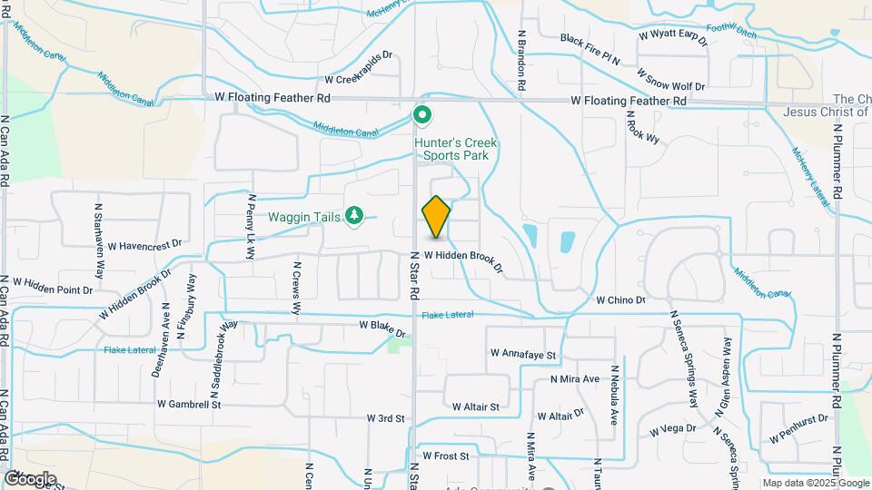 11115 W Rose Lake St Map and Location Details