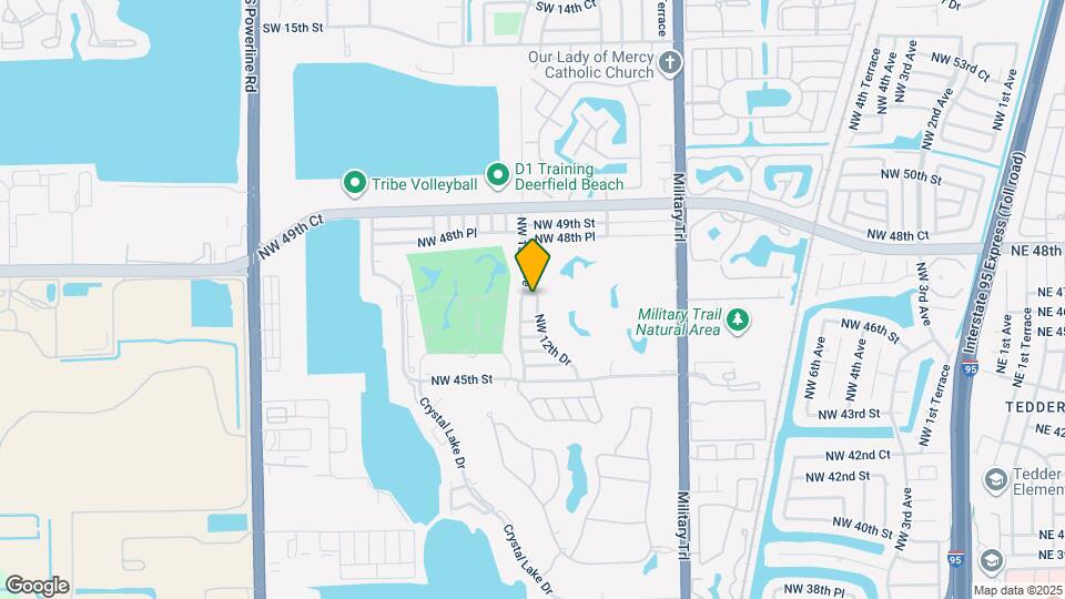 4751 NW 12th Dr Map and Location Details