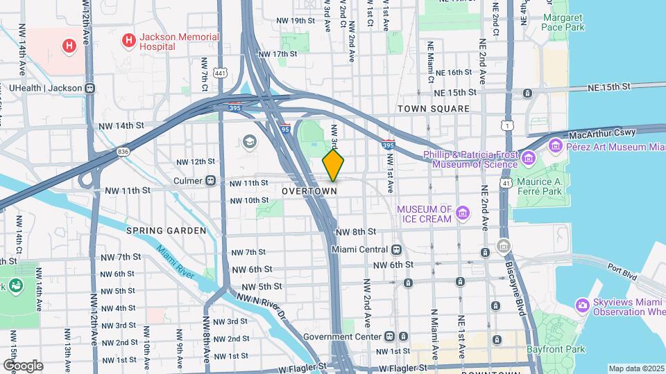 1028 NW 3 Ave Map and Location Details