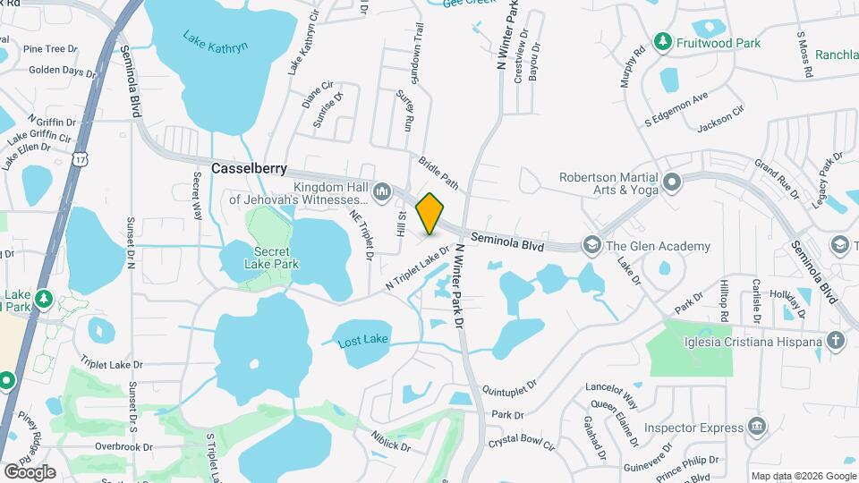 259 Hill St Map and Location Details