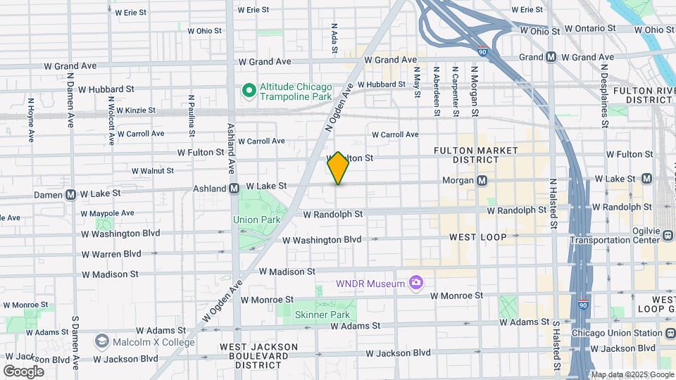 177 N Ada St, Unit 1001 Mapa y Detalles de la Ubicación