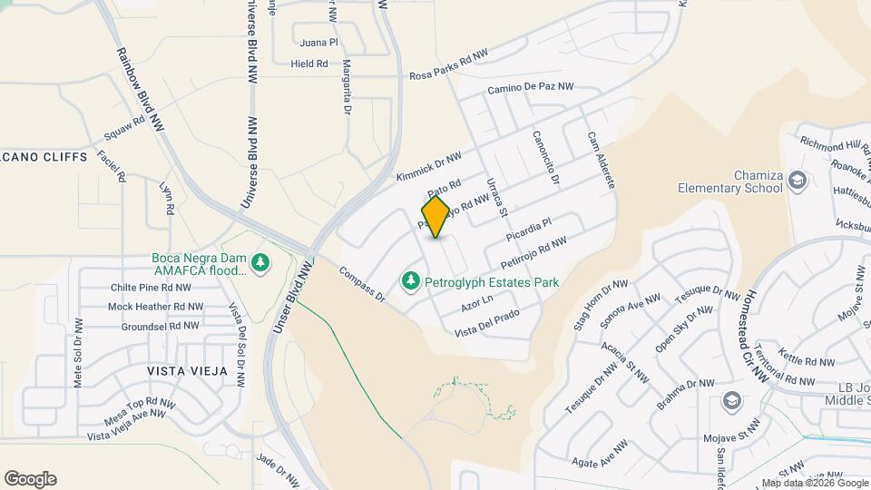 7923 Tiburon Hills Drive NW Map and Location Details