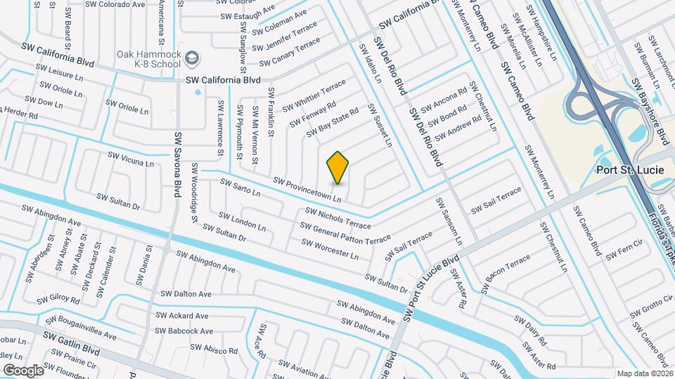 982 SW Commonwealth Rd Map and Location Details