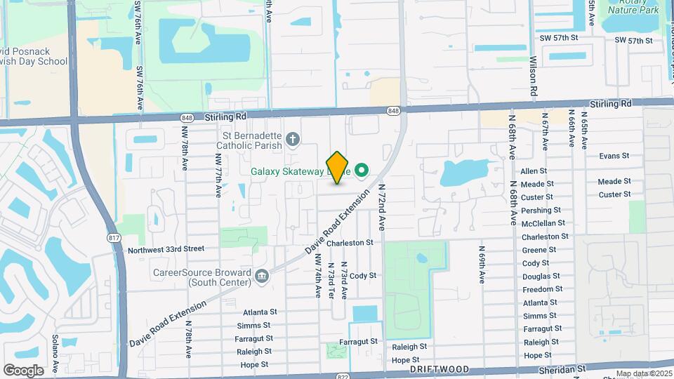 7341 NW 37th St Mapa y Detalles de la Ubicación
