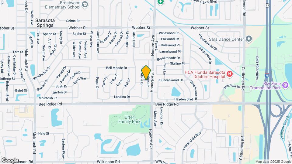 3640 Stokes Dr Map and Location Details