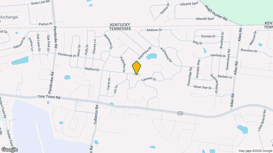 3310 Mallard Dr Map and Location Details