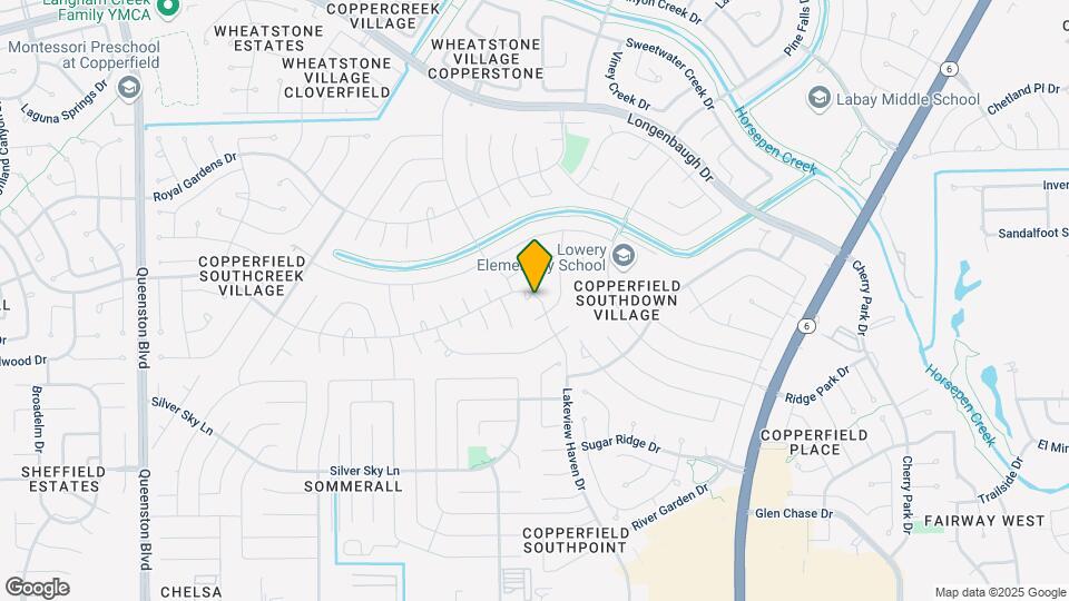 16203 Elm Point Ct Map and Location Details